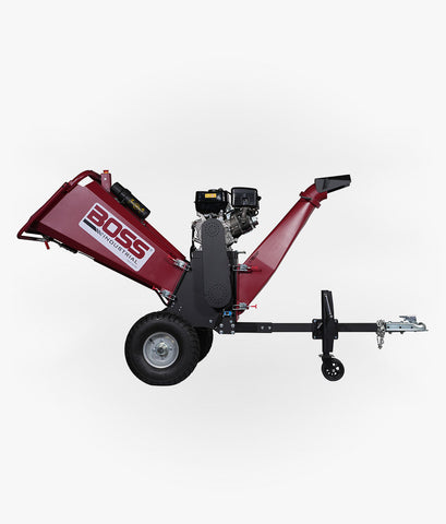 6 Inch 15hp Gas Briggs & Stratton Powered Chipper Shredder with Electric Start