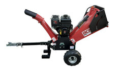 5 Inch 15hp Gas Briggs & Stratton Powered Chipper Shredder with Electric Start