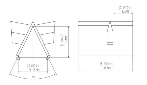 Boss Industrial 4- Way Wedge (Compatible Models: EC5T20, ES7T20, ED8T20)