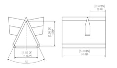 Boss Industrial 4- Way Wedge (Compatible Models: EC5T20, ES7T20, ED8T20)