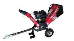 5 Inch 15hp Gas Briggs & Stratton Powered Chipper Shredder with Electric Start