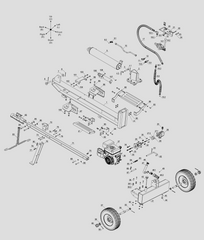 Boss Industrial 27, 32, 37 Ton H/V Gas Log Splitter Parts WD27T, WD32T, and WD37T